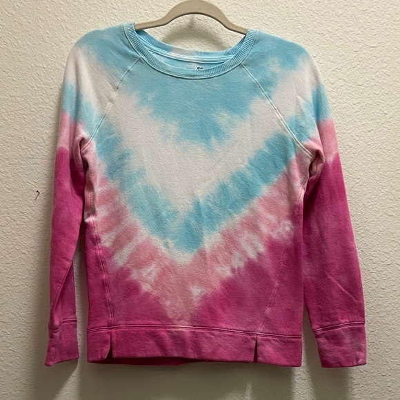 🆕 Blue & Pink Tie Dye Sweatshirt - Picture 3 of 6